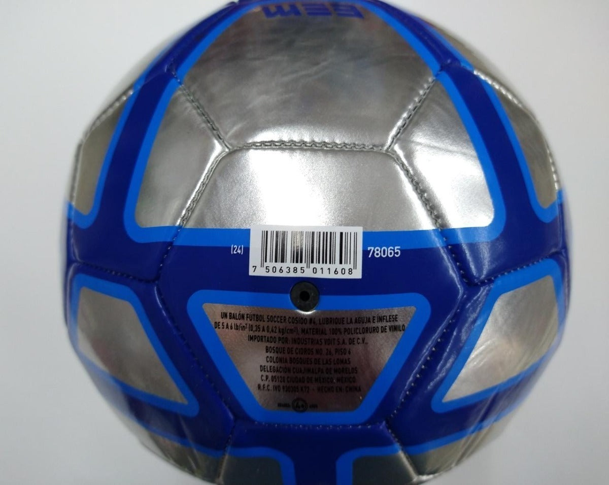 Balon Voit Futbol Web Plata #4
