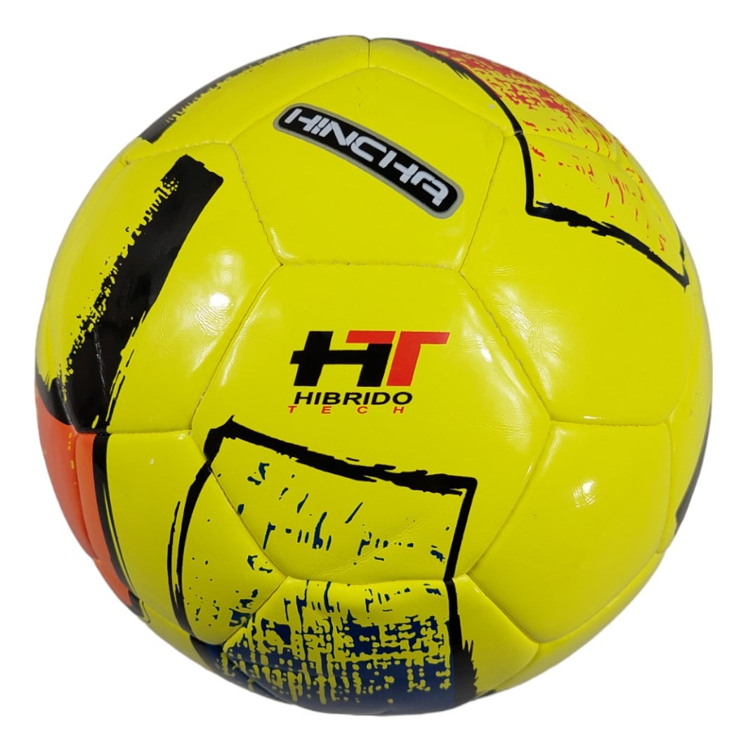 Balon Futbol #5 Hincha Hibrido Amarillo