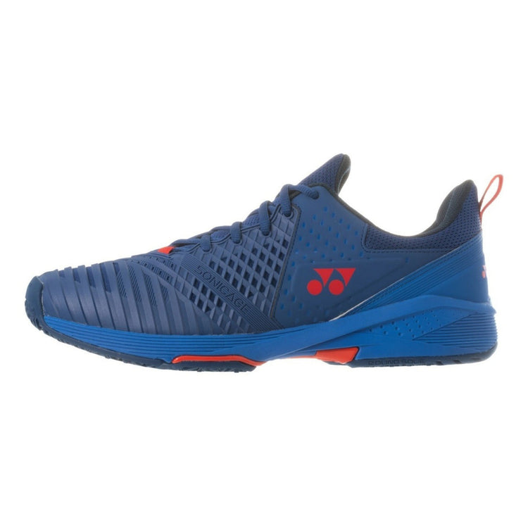 Tenis Yonex Sonicage 3 Clay Navy Red 10mx 12us Arcilla