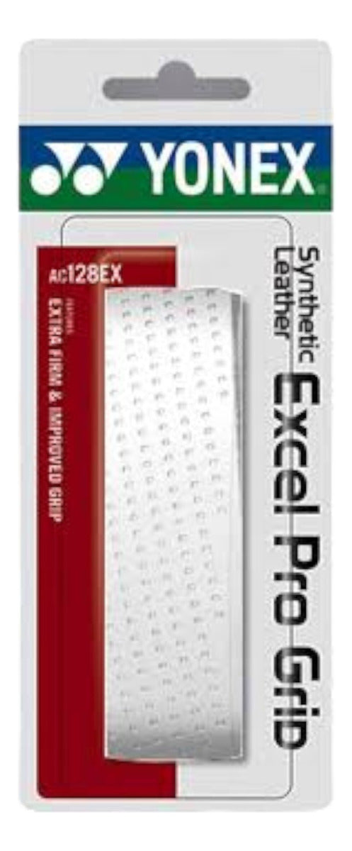 Grip Yonex Synthetic Excel Pro Blanco Con Envio