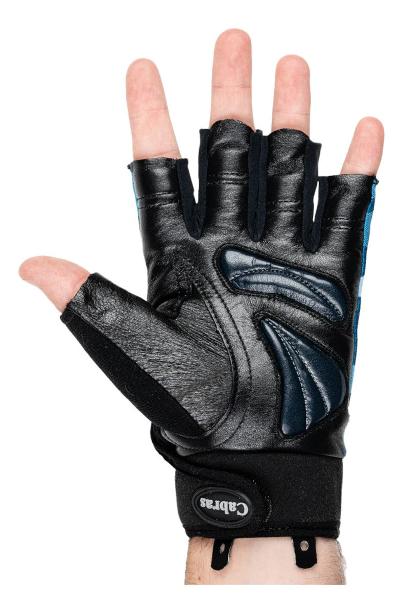 Guantes Para Gym Cabras Lightfit Azul Chicos