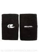 Muñequeras Doble Largo Negras De Solinco Pack De 2 Piezas