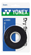 Overgrips Yonex Dry Super Grap C/3 Absorbente Negros