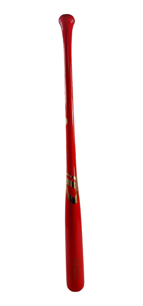 Bat De Béisbol Hard Maple Duro By Overfly 34 Db01 Rojo
