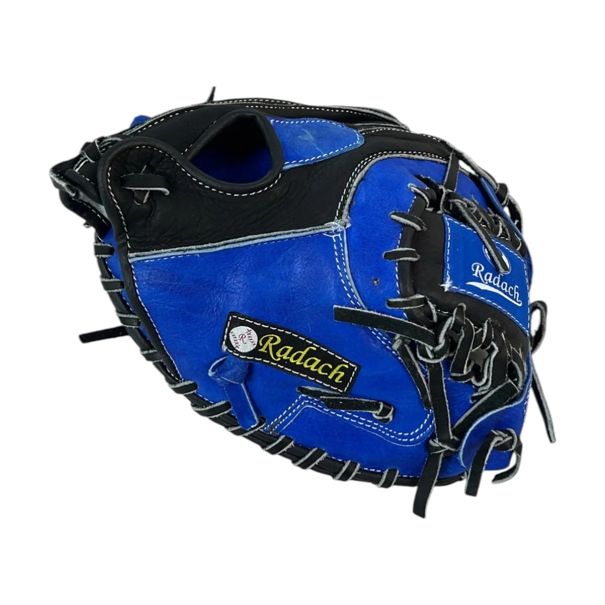 Guante De Béisbol Radach Cátcher Basic Game Azul/negro 34