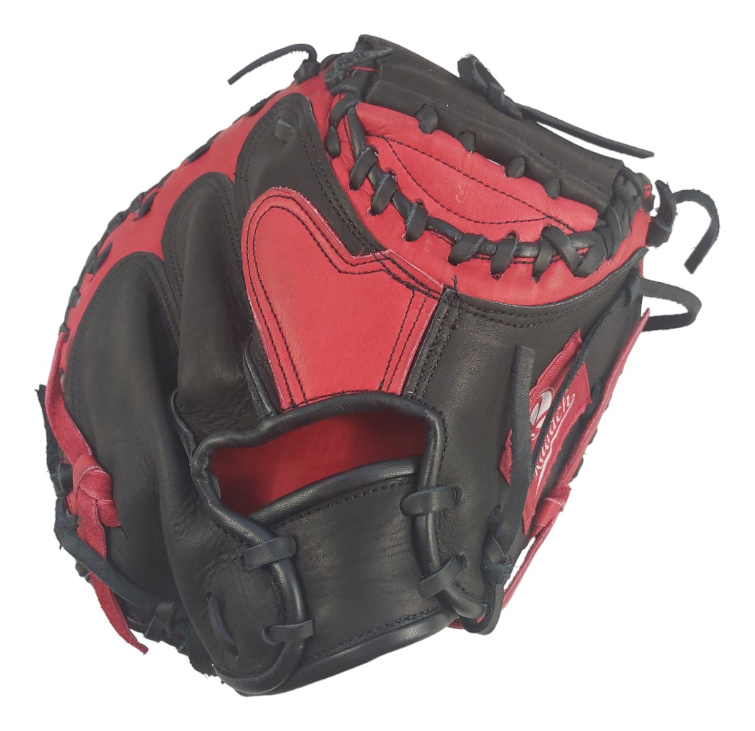 Guante De Beisbol Radach Pro Cátcher 33in Black/rojo2