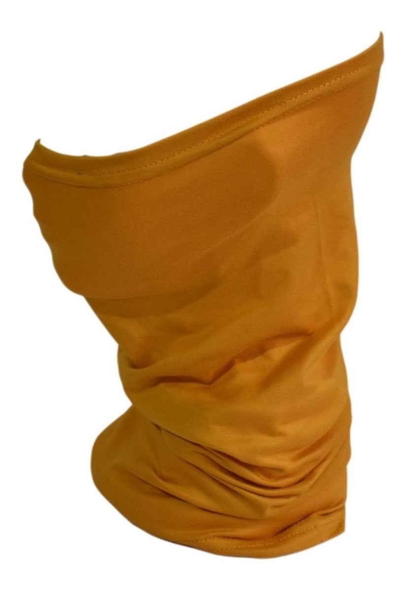 Fanda Protector De Cuello Y Cubrebocas Radach Amarillo