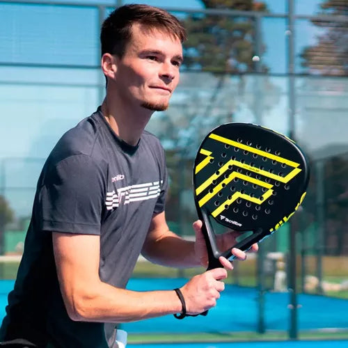 Raqueta Padel Pala Tecnifibre 360g Wallbreaker Grafito Color Amarillo