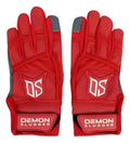 Guantes De Bateo Para Niño Demon Slugger Rojo Beisbol Ys