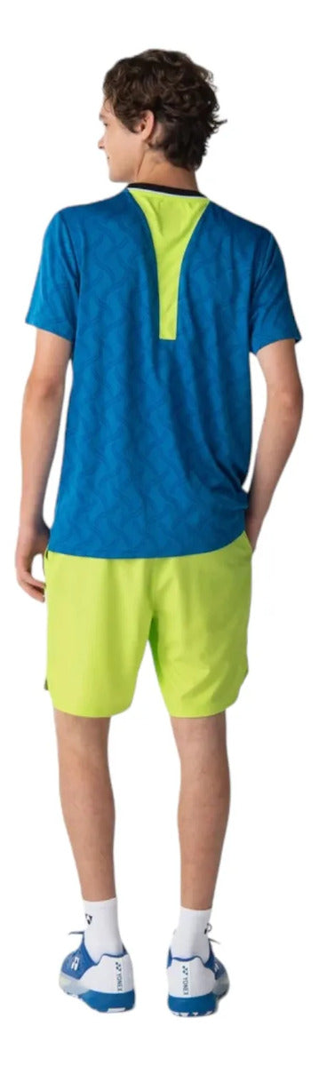 Playera Yonex 10703yx Azul Verycool Dry Tenis Padel