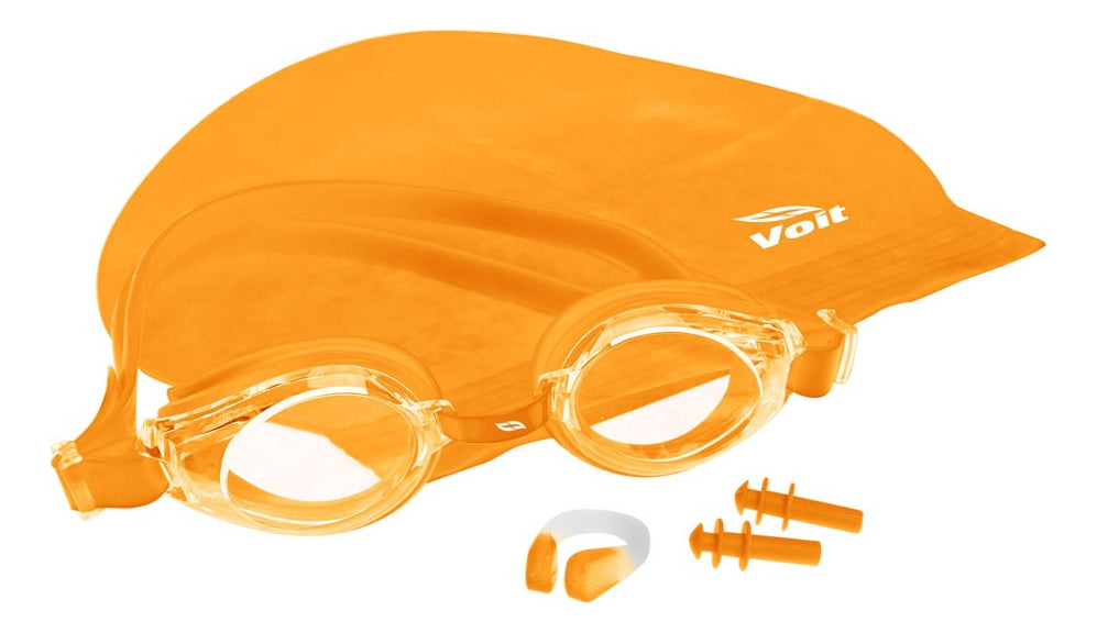 Set De Natación Voit Adventure Adulto Naranja