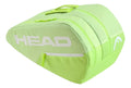 Maleta Paletero Padel Head Base Bag M Verde Fosforescente