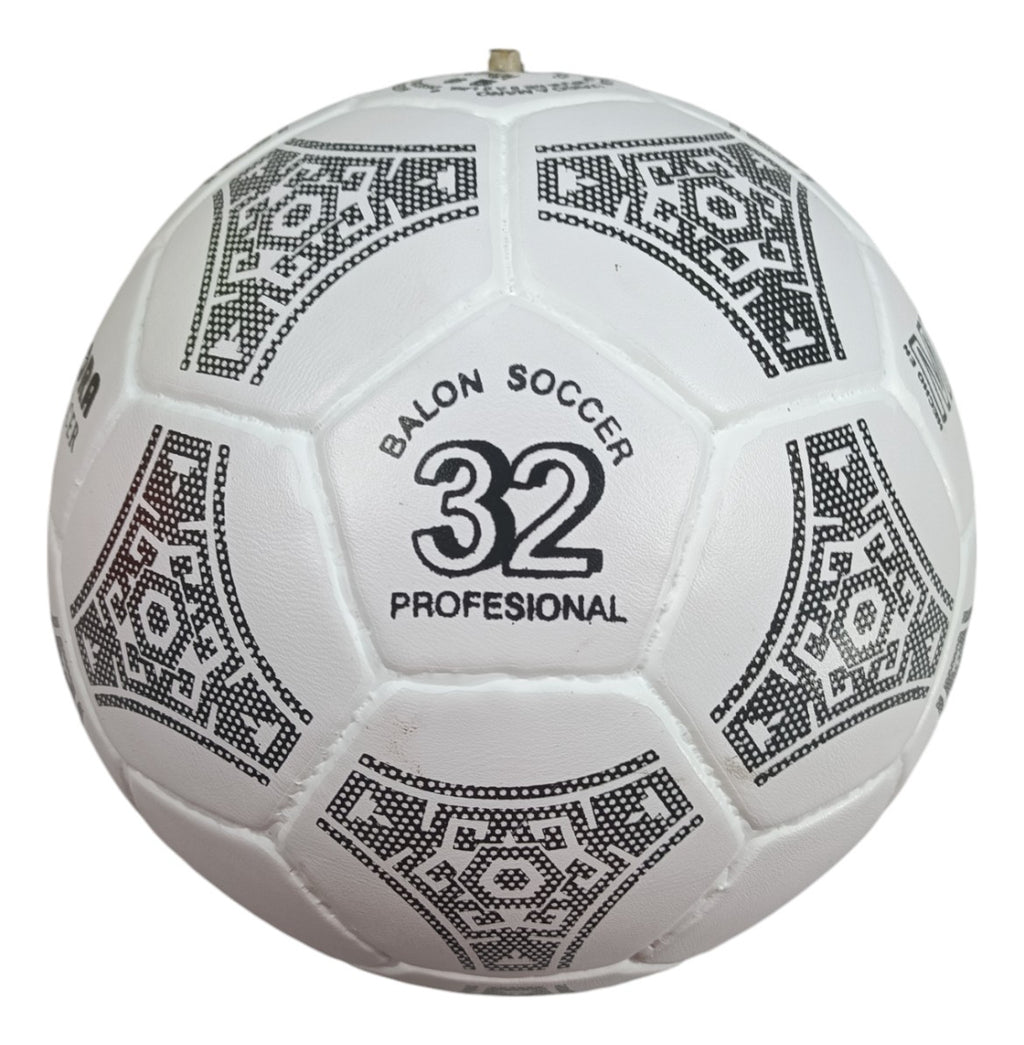 Balón De Fútbol Kora No.5 32 Gajos Blanco