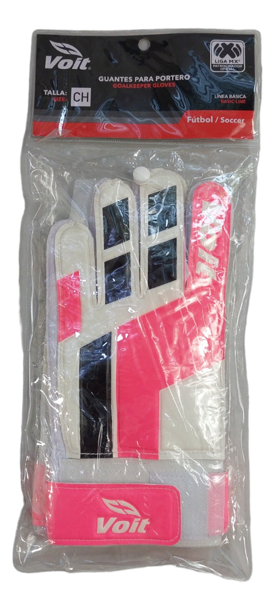 Guantes De Portero Adulto Basic Iii T. Ch Rosa