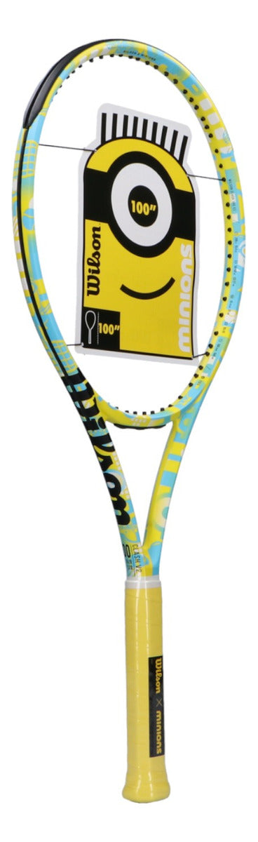 Raqueta De Tenis Wilson Clash 100 V2 Minions 4 1/4
