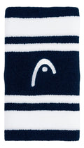 Muñequera Head Wristband Striped 5 Navy/white