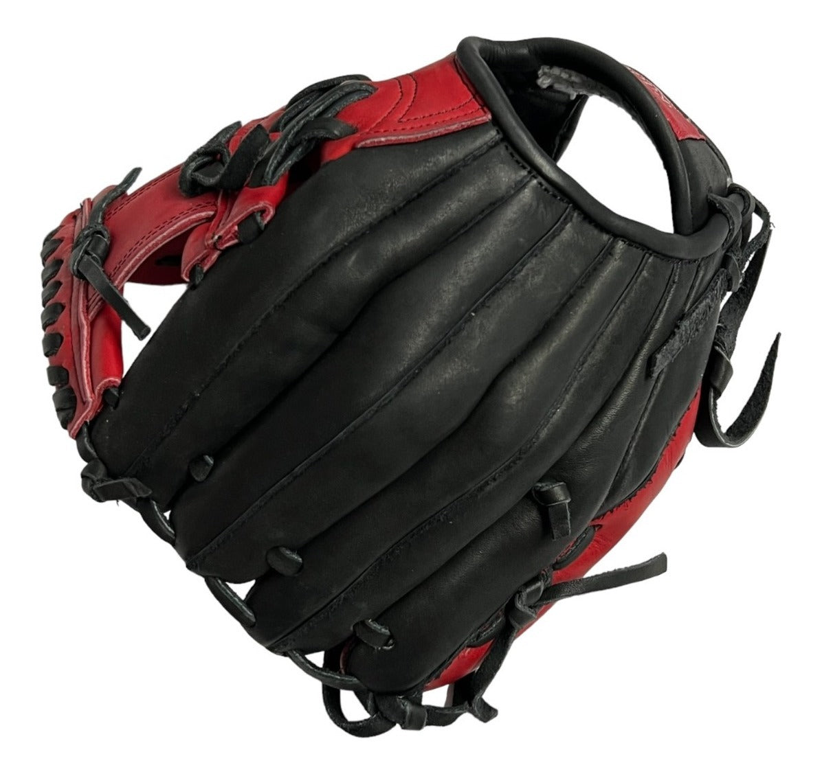 Guante De Beisbol Radach Pro Cuadro 11.75in Black Red Black