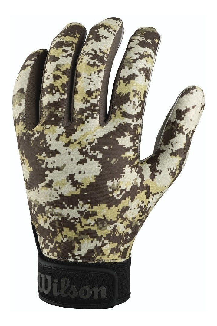 Guantes Wilson De Futbol Americano Camu Talla Grande Niños