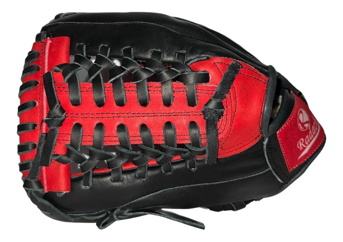 Guante De Beisbol Radach Pro Cuadro K 11.75in Negro Ro Zurdo