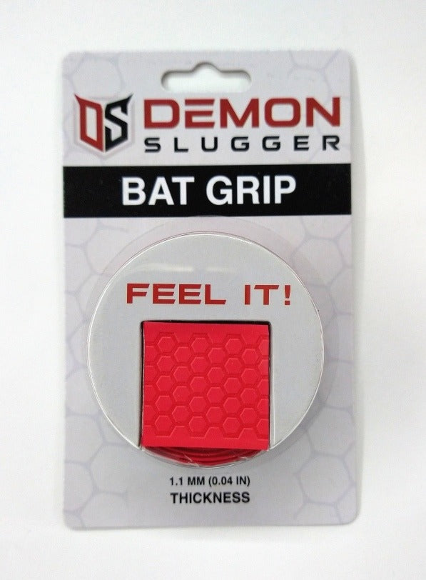 Grip Para Bat De Béisbol O Softbol Demon Slugger Rojo