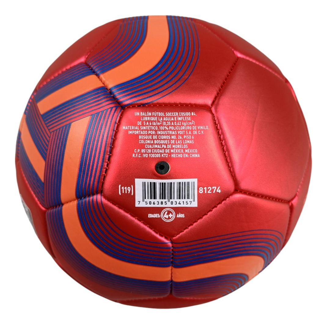Balon De Futbol Voit Slide #4 Mix