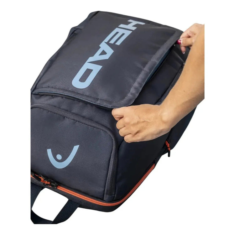 Mochila Tenis Head Pro Backpack 28l Navy Porta Raquetas Marino