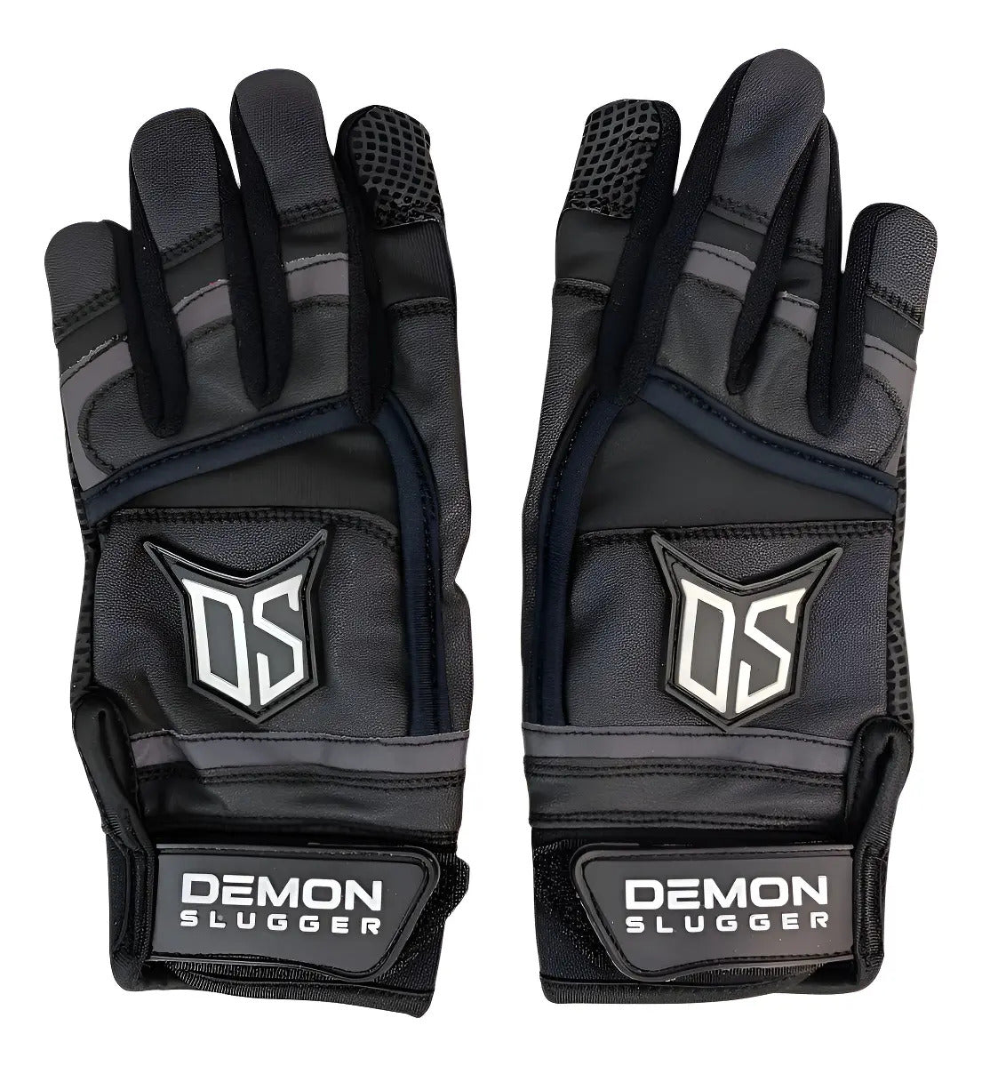Guantes De Bateo Para Niño Demon Slugger Negro Beisbol Ys