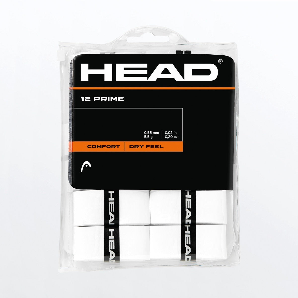Head Tenis Overgrip Prime 12 Unidades Padel Y Tenis Blanca