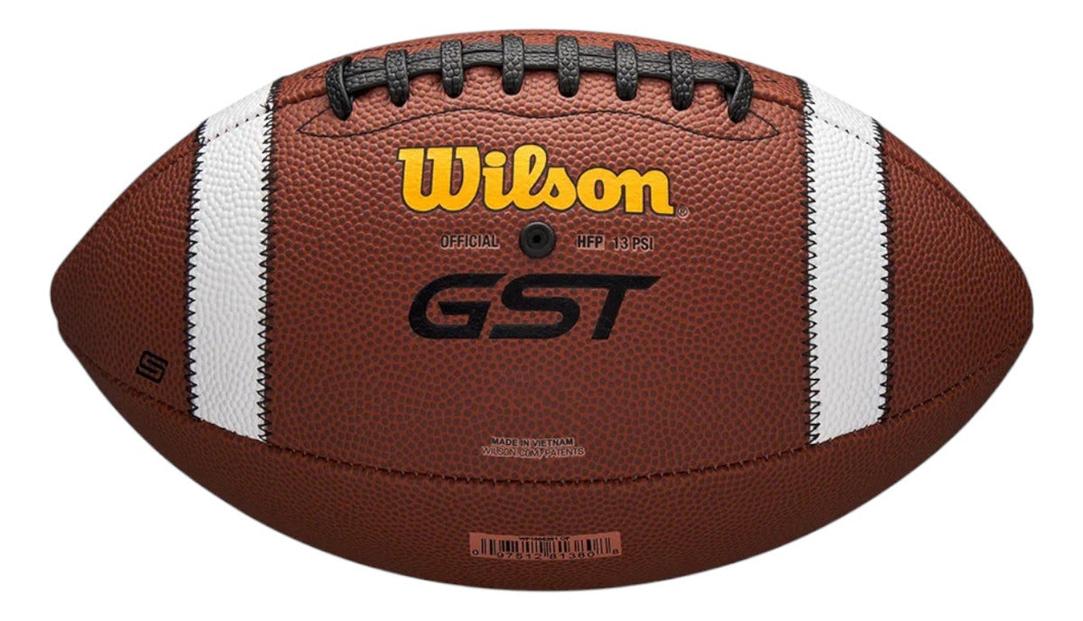 Balón De Futbol Americano Wilson Gst Tdj Speedskin Msi