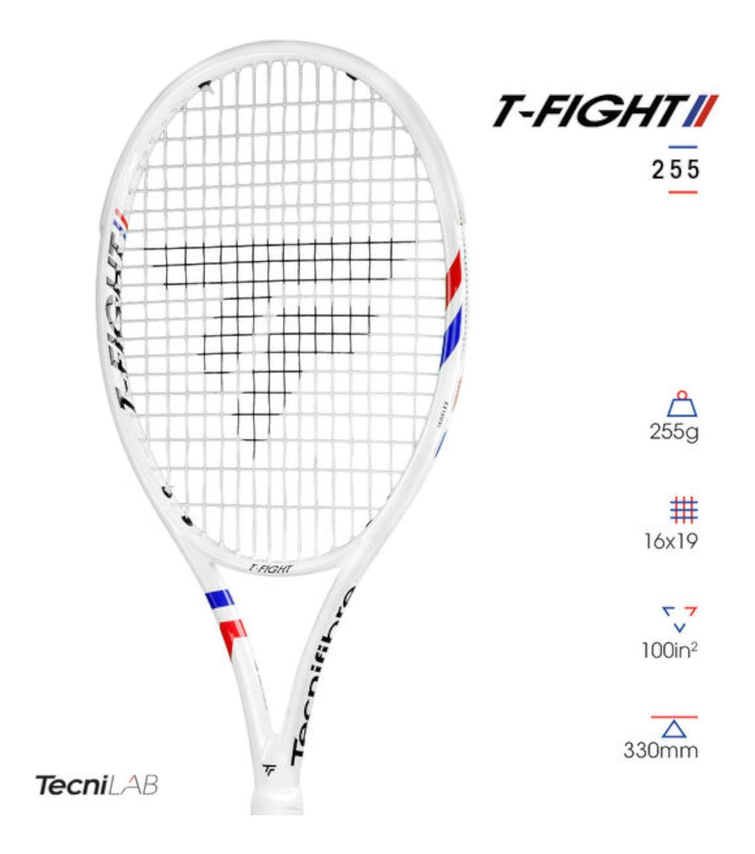 Raqueta De Tenis Tecnifibre T-fight 255g 4 1/4