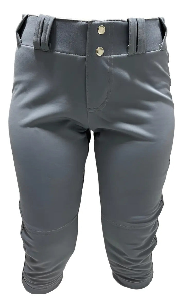 Pantalón Radach Corto Para Dama Softbol Gris