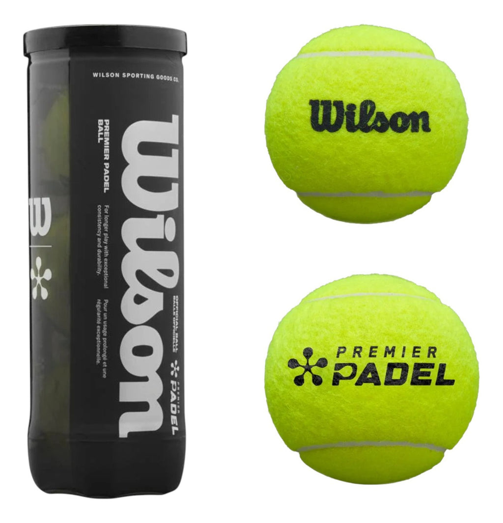 Pelota De Padel Wilson Premiar Padel Bote C/3 C/envio