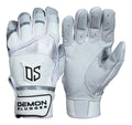 Guantes De Bateo Demon Slugger Ds Classica Blanco Gris Xl