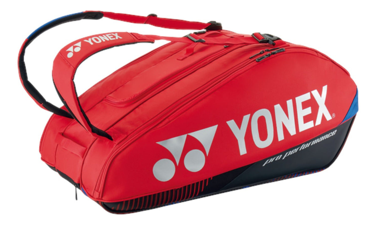 Raquetero Yonex Pro Racquet Bag 9pcs 2025 Scarlet