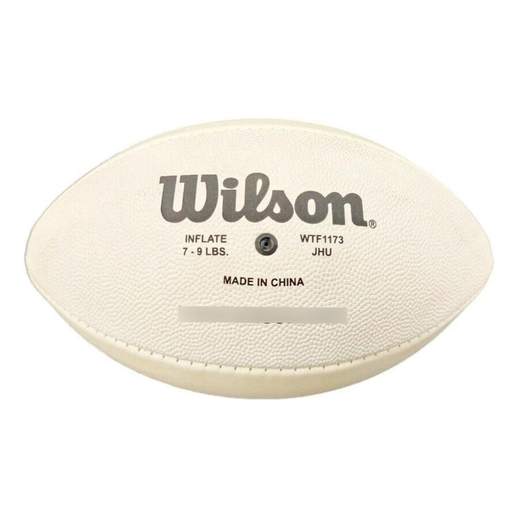 Balón De Fútbol Americano Wilson Full Size Blanco