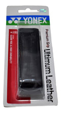 Grip Yonex Premium Ultimate Leather Piel Negro