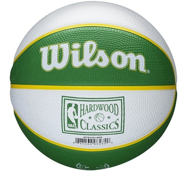 Balon Nba Mini #3 Retro Teams (celtics) Wilson