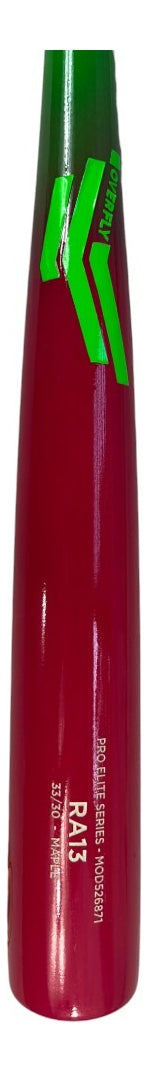 Bat De Béisbol Overfly Elite Series Ra13 33 Verde/rosa