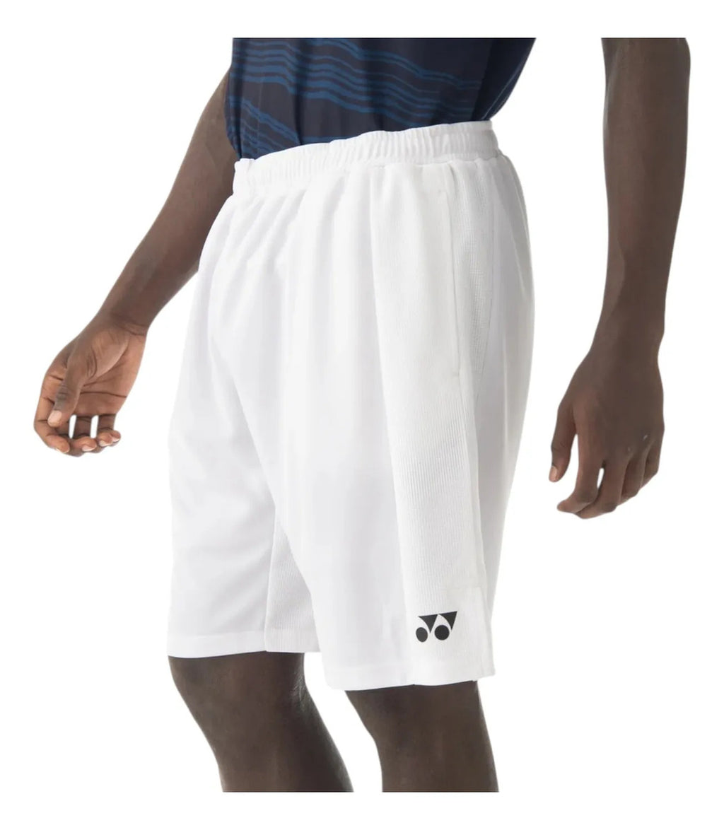 Short Yonex Hombre Ym0051ex Blanco Tenis Padel