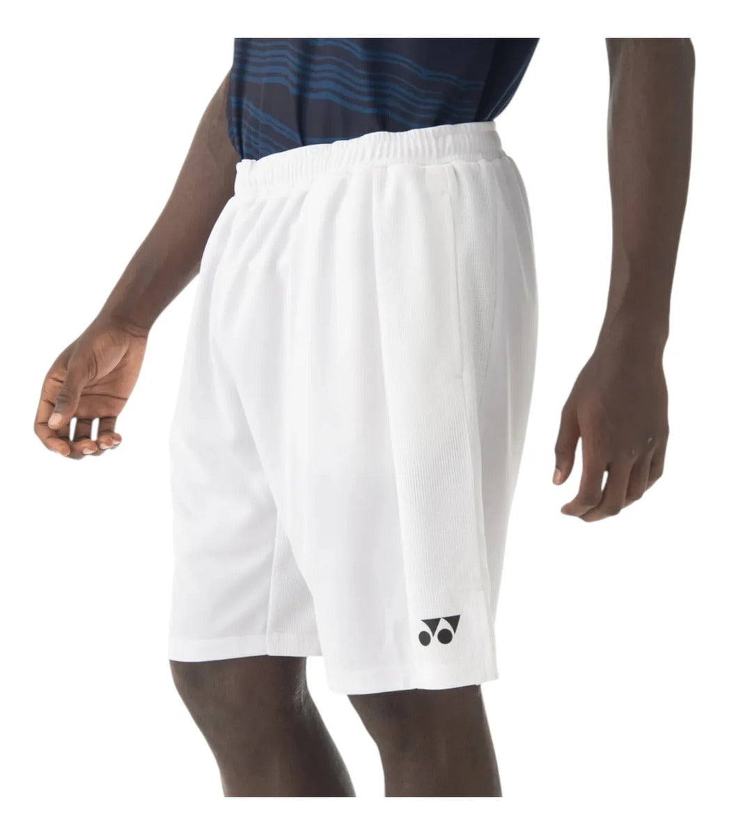 Short Yonex Hombre Ym0051ex Blanco Tenis Padel