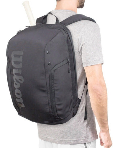 Raquetero Super Tour Pro Staff Backpack Wilson Color Negro