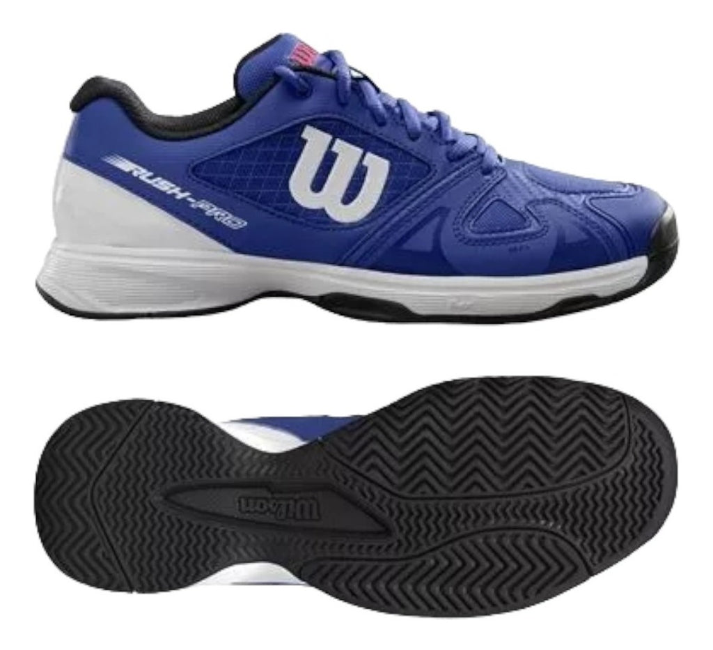 Tenis Para Niño Wilson Rush Pro Jr 2.5 Talla 23.5mx Azul