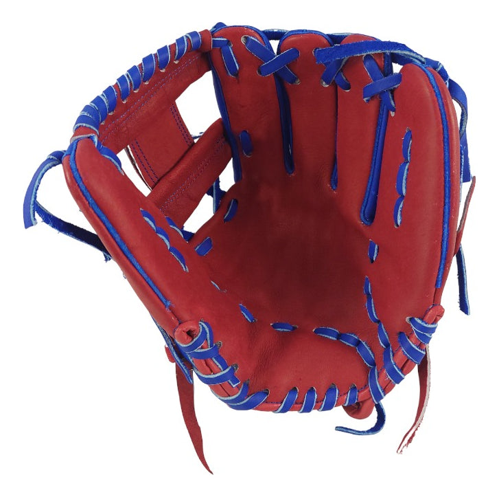 Guante De Beisbol Radach Rookie 11.5in Azul/rojo Caja  I
