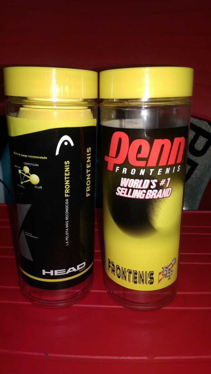 12- Pack Pelota Head Frontenis Penn Bote C/3 (antes Penn)
