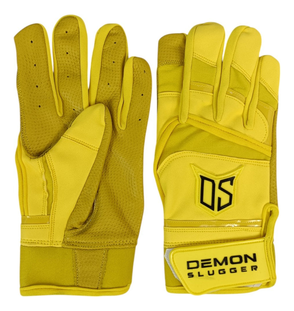 Guantes De Bateo Para Niño Demon Slugger Amarillo Yxl