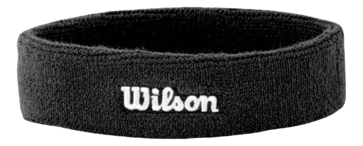 Bandana Deportiva Absorbente Wilson Negra C/envío