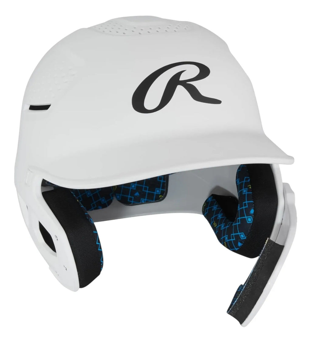 Casco Beisbol Rawlings Rx2 Blanco Senior C/protector