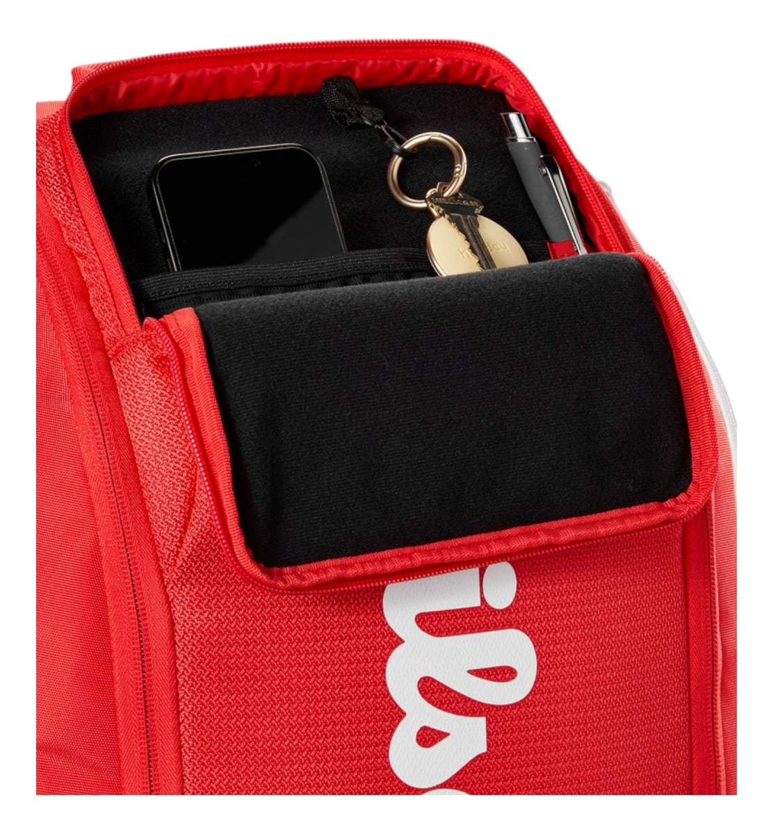 Backpack Wilson Super Tour Rojo 2 Raquetas