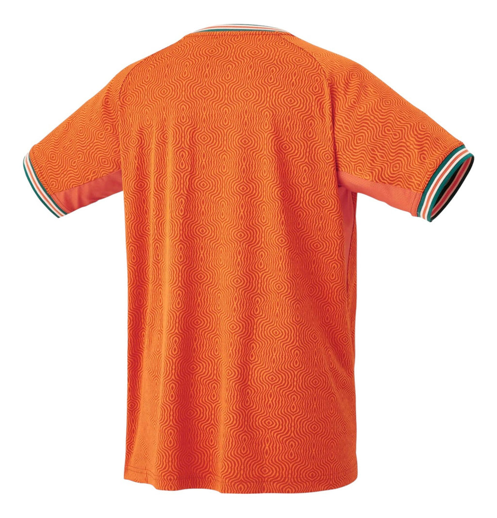 Playera Yonex Mens Crew Neck 10560ex Orange Grande