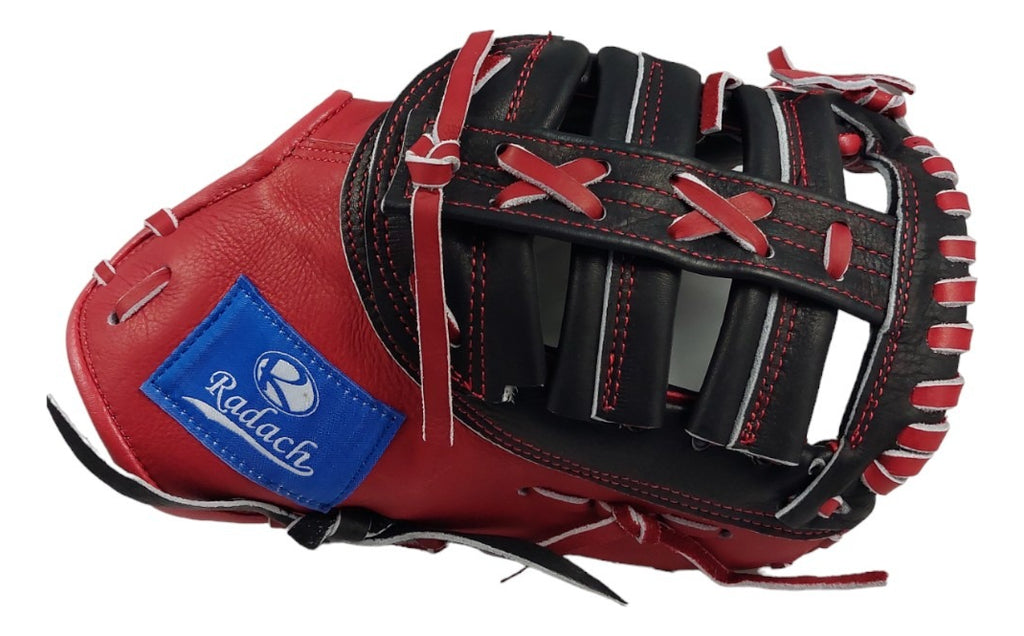 Guante De Beisbol Radach Primera Base Rookie 12.75 Rojo/ngo